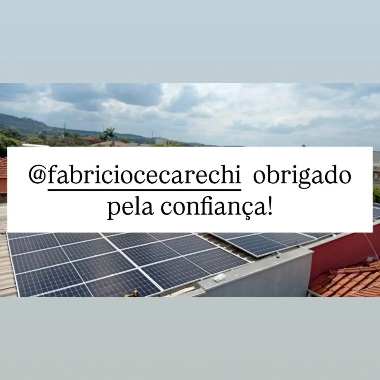 Seu telhado, novas possibilidades — registro publicado pela Eco Fort